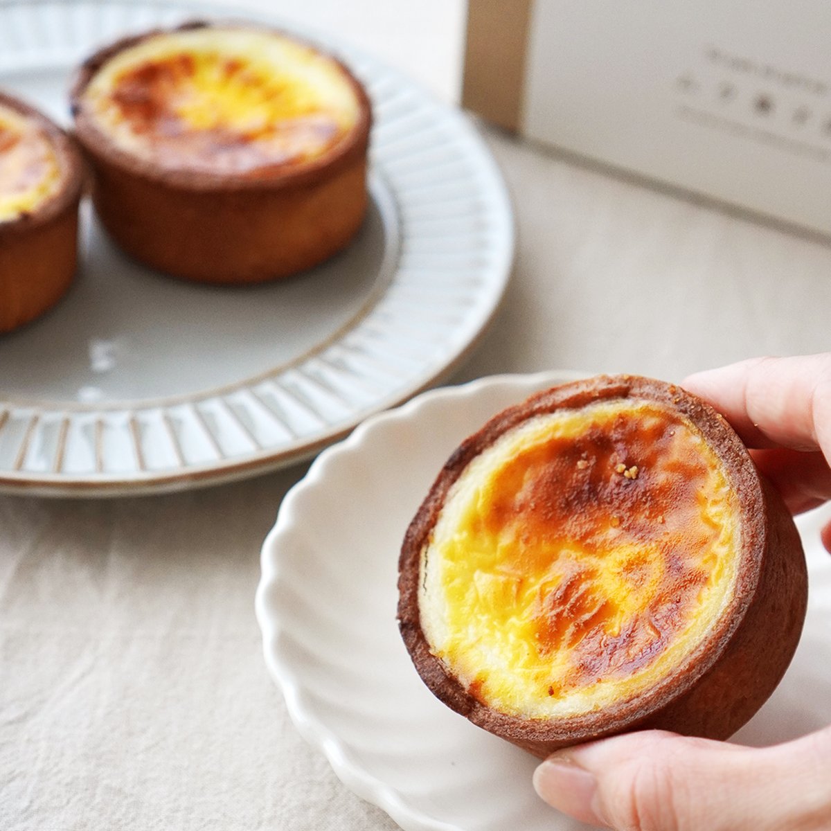無垢なチーズタルト 4個セット | cafemuku.shop