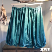 cottonストレッチツイルバルーンパンツ (green)