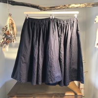 cottonジャガードミニドットスカンツ (indigo)