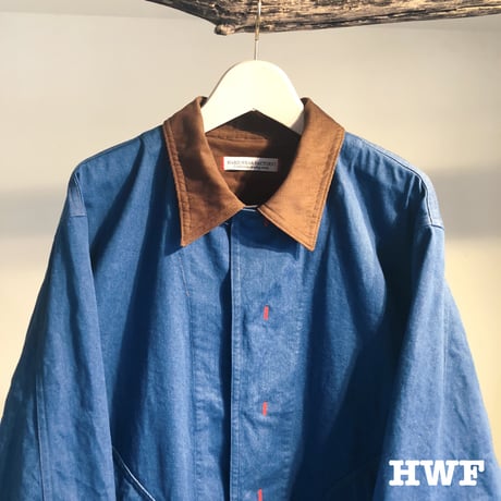 ストレッチブルーdenimジャケット (blue denim)