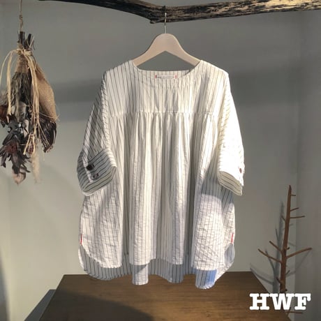 archivio　プルオーバーシャツ BASIC] Oxford L/S Oversized B.D Pullover Shirt – Graphpaper