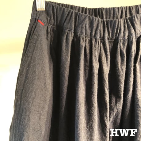cottonピーチスキンドビーバルーンパンツ (indigo)