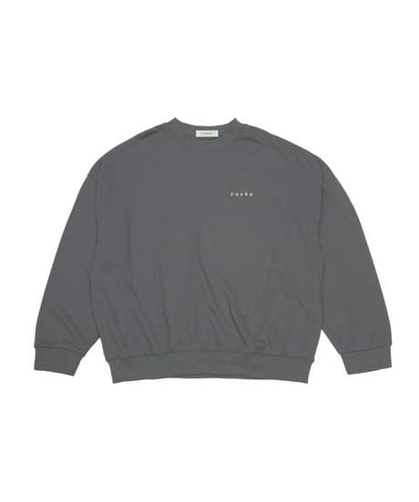 yuuku SWEAT SHIRTS【CHARCOAL NAVY】