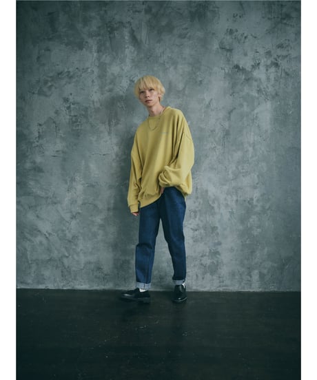 yuuku SWEAT SHIRTS【YELLOW】