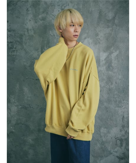 yuuku SWEAT SHIRTS【YELLOW】