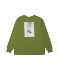 ILLUST LONG TEE 【KHAKI】