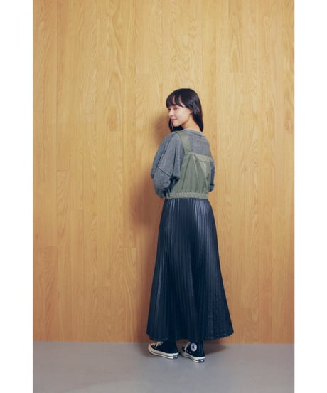 DOCKING PLEATED OVERALLS【KAHKI】