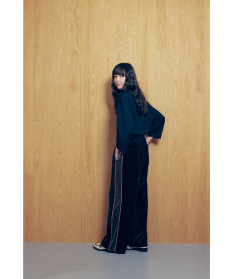 VELOR TWO TONE PANTS【GREEN】