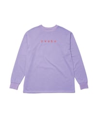 yuuku LONG TEE 【BLUE LAVENDER】
