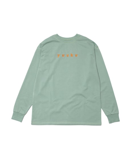 yuuku LONG TEE 【SPRAY GREEN】