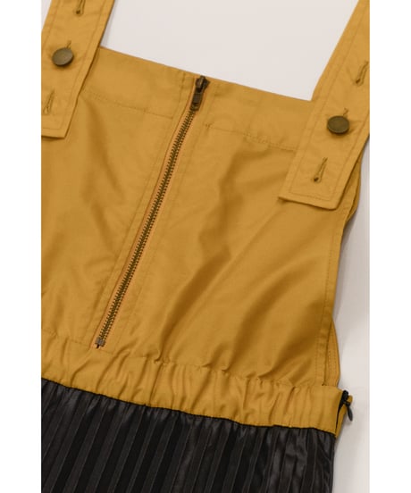 DOCKING PLEATED OVERALLS【YELLOW】