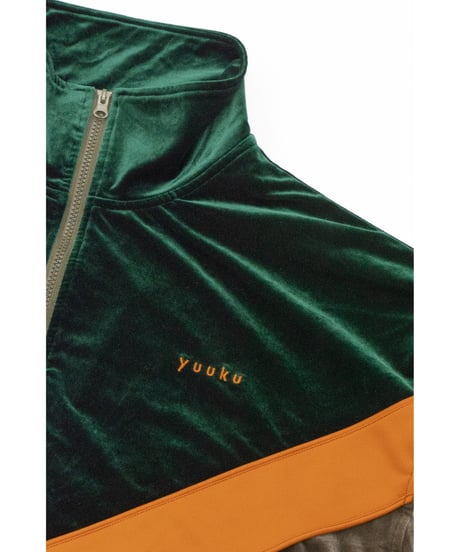 VELOR TWO TONE JACKETS【GREEN】