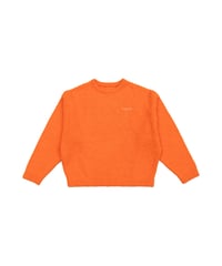BOUCLE KNIT PULLOVER【ORANGE】