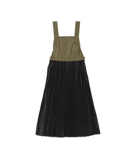 DOCKING PLEATED OVERALLS【KAHKI】
