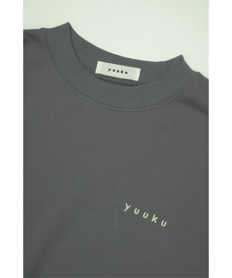 yuuku SWEAT SHIRTS【CHARCOAL NAVY】
