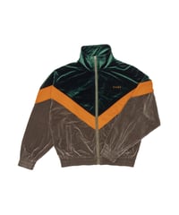 VELOR TWO TONE JACKETS【GREEN】