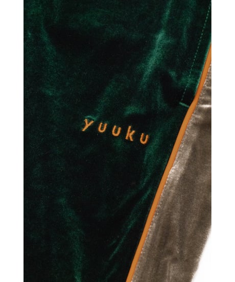VELOR TWO TONE PANTS【GREEN】