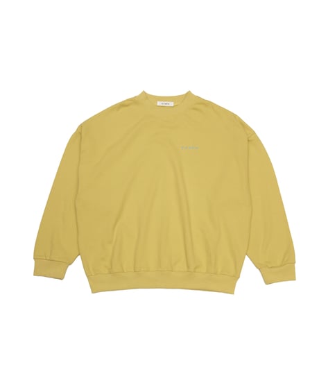 yuuku SWEAT SHIRTS【YELLOW】