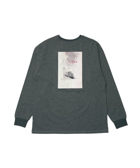 ILLUST LONG TEE 【BLACK】