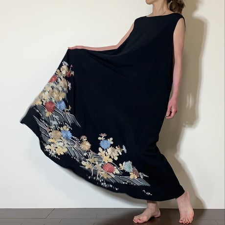 着物リメイクワンピース | STORES