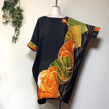 着物リメイクワンピース | STORES 