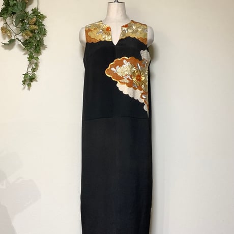 着物リメイクワンピース | STORES 