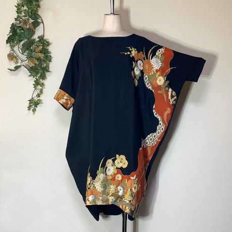 着物リメイクワンピース | STORES 