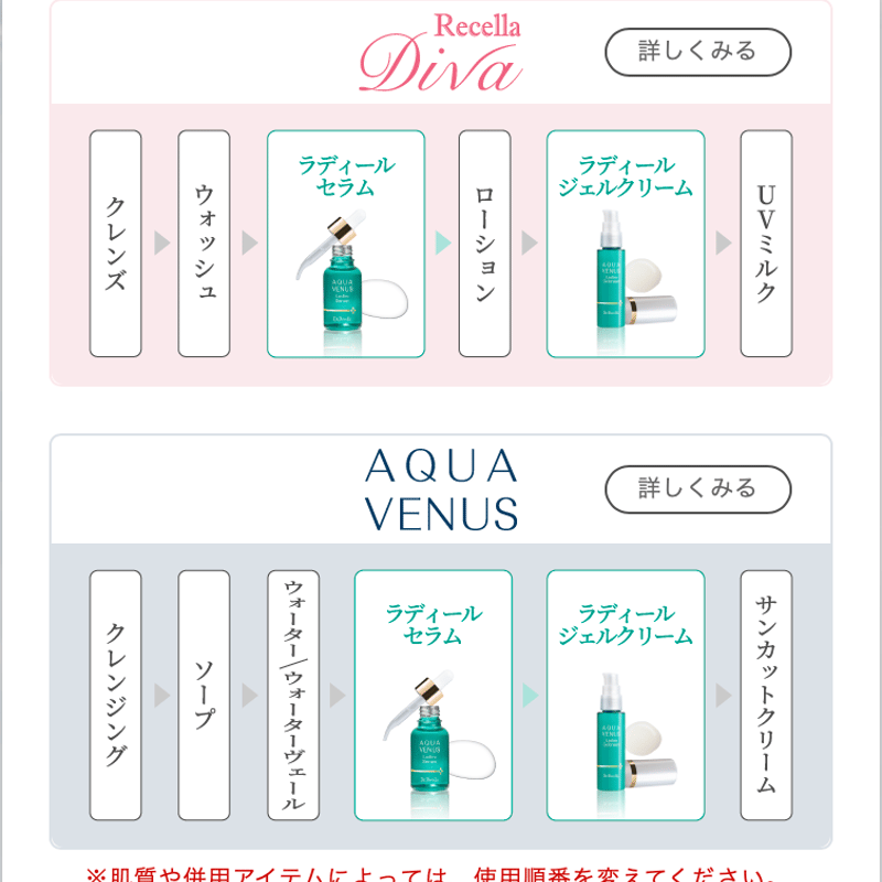 ラディール セラム ドクターリセラ (Aqua Venus)公式オンラインショップ / 製品詳細