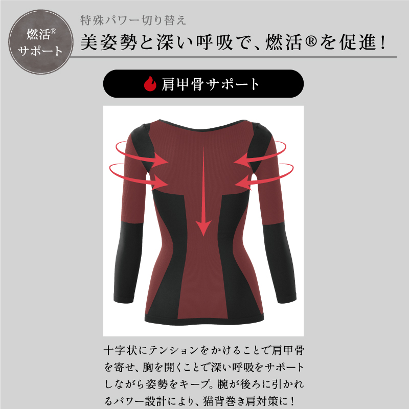 Be-fit】燃活サポート 美姿勢インナー | LUPINUS Beauty