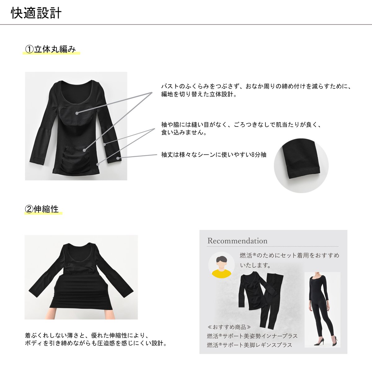 Be-fit】 燃活®サポート美姿勢インナープラス | LUPINUS Beauty