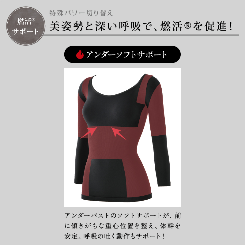 Be-fit】燃活サポート 美姿勢インナー | LUPINUS Beauty
