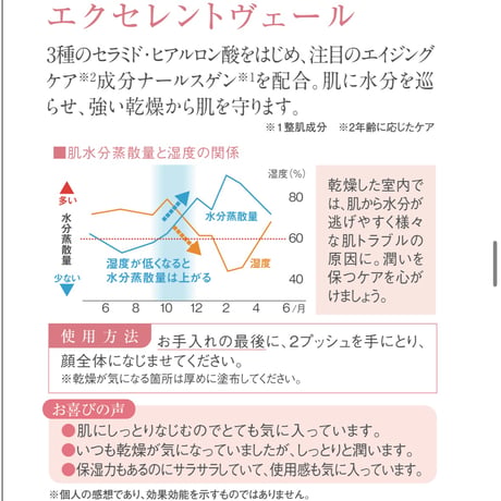 【アクアヴィーナス】エクセレントヴェール60g