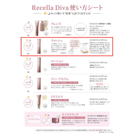 【リセラディーヴァ】ウォッシュ（洗顔料）