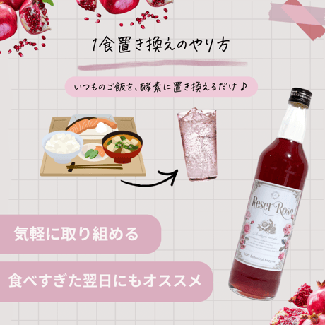 【新発売】LUPI酵素 ResetROSE