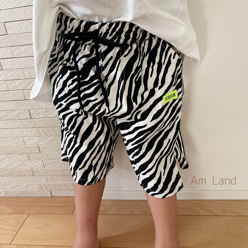zebra ハーフパンツ | Am Land