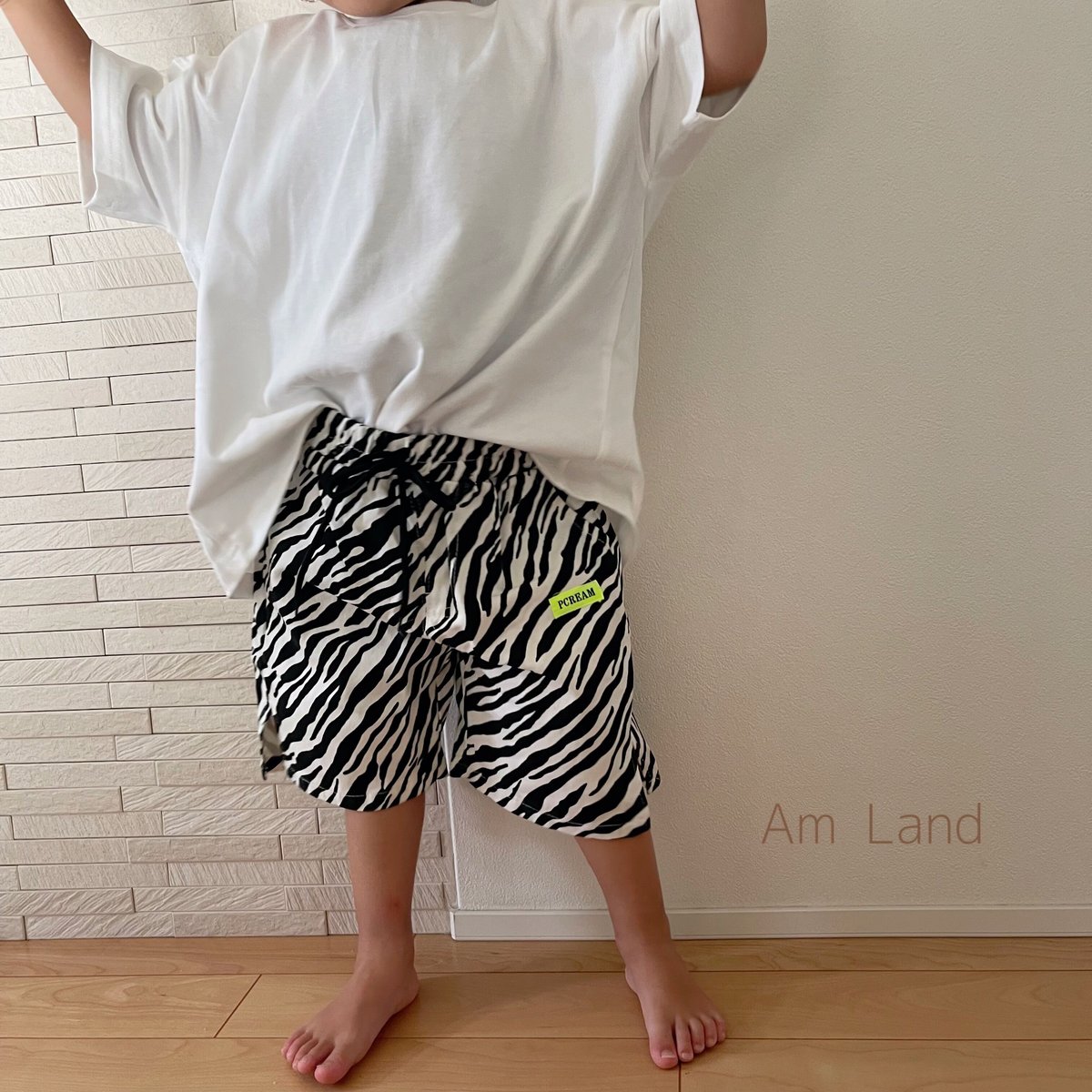 rough & swell　ZEBRA ボーダーストレッチハーフパンツ rough & swell ZEBRA ボーダーストレッチハーフパンツ rough