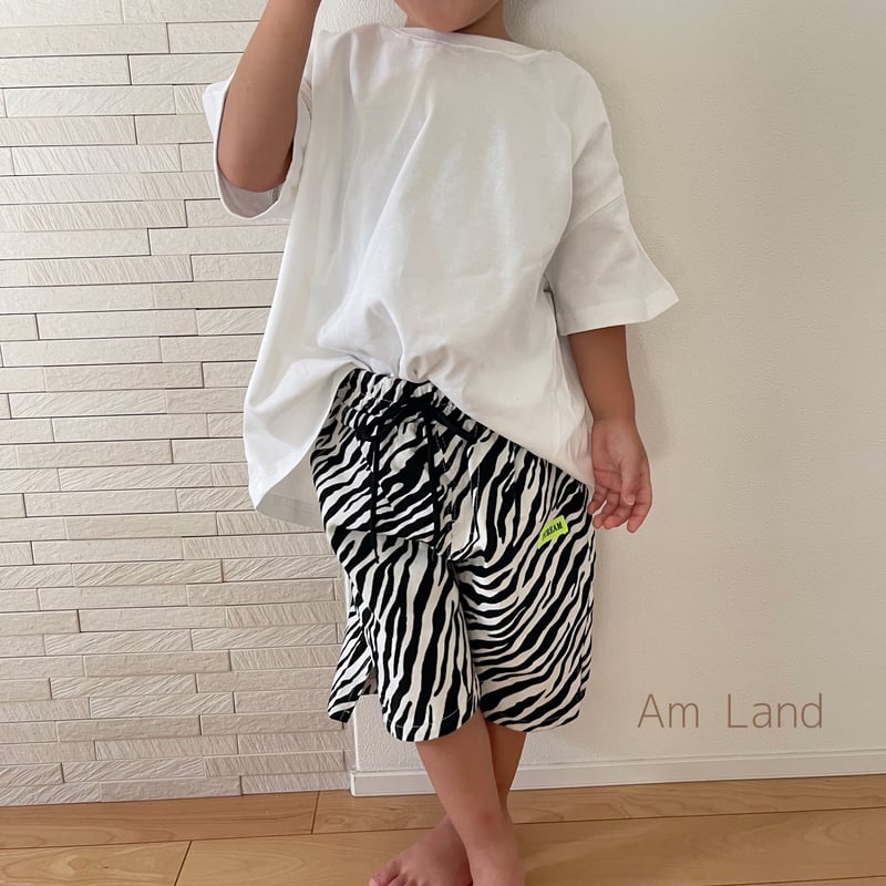 zebra ハーフパンツ | Am Land