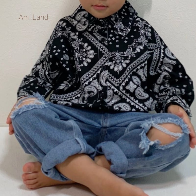 ペイズリー柄シャツ | Am Land