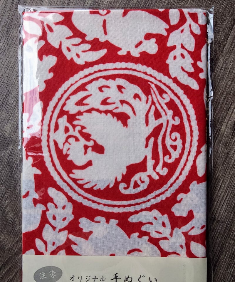 手ぬぐい 正倉院宝物 金銀平脱皮箱 Tenugui Shosoin Treasure -gol