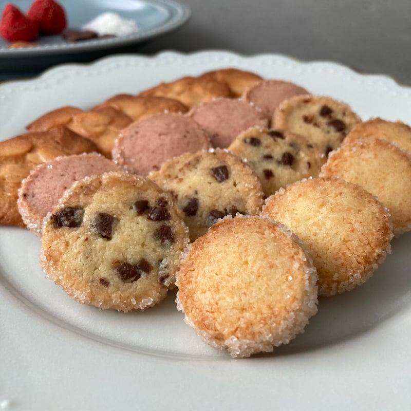 セレクトクッキーA（ココナッツ・チョコチップ・イチゴ・チュイル