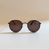 3393　Black Sunglasses / ブラウンレンズ