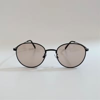 3392　Black Sunglasses / Lt.ブラウンレンズ