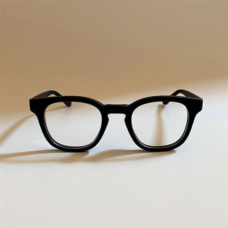 5041　Mat Black Glasses / クリアレンズ