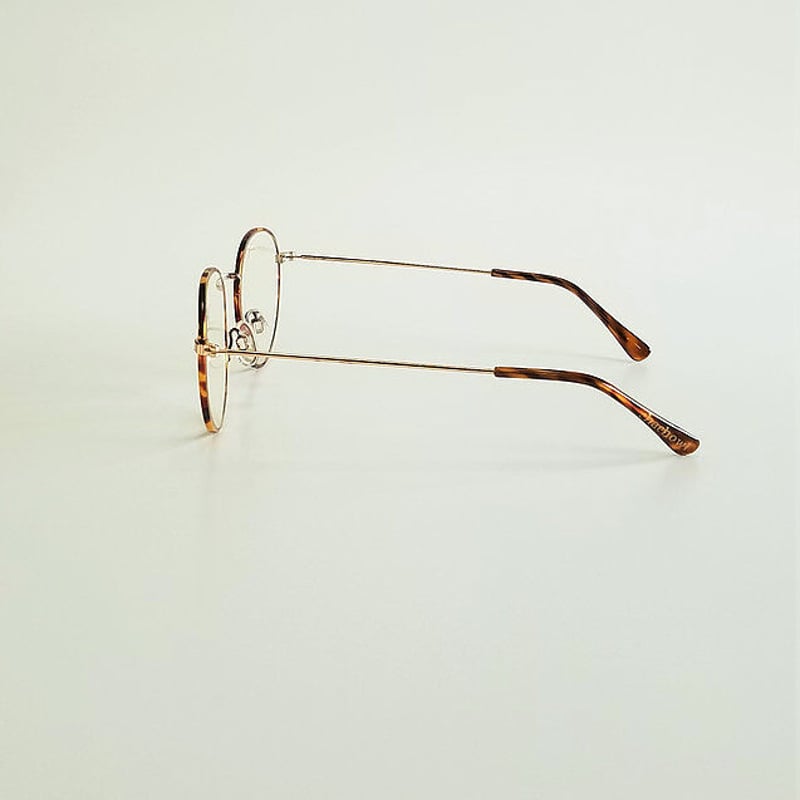 CT017 べっ甲フレームクリアレンズ | chachowl eye wear