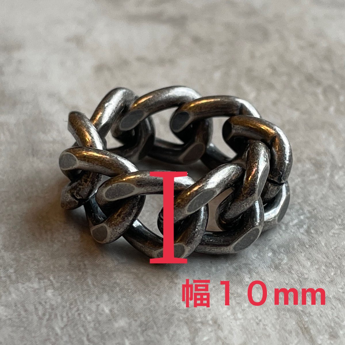マダラニンゲン　CHAIN RING silver925 Amazon.co.jp: MADARANINGEN マダラニンゲン『CHAIN RING