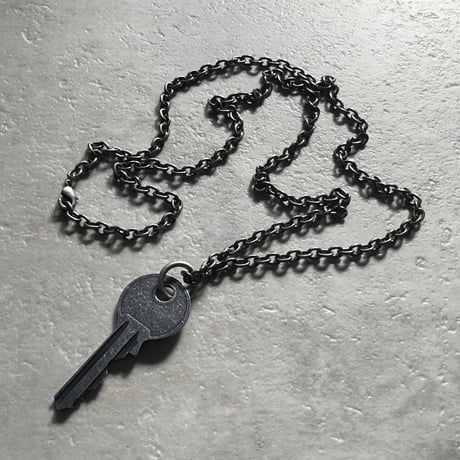 Aged Reversible Key Necklace