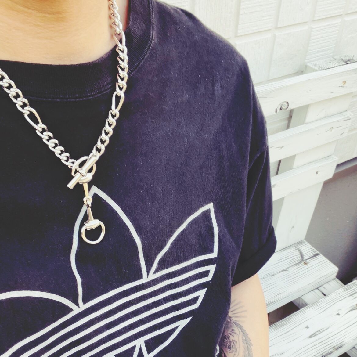 2Way Figaro Chain Necklace | 1ROOM TOKYO