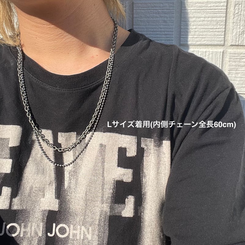 Vintage Style Double Chain Necklace | 1ROOM TOKYO