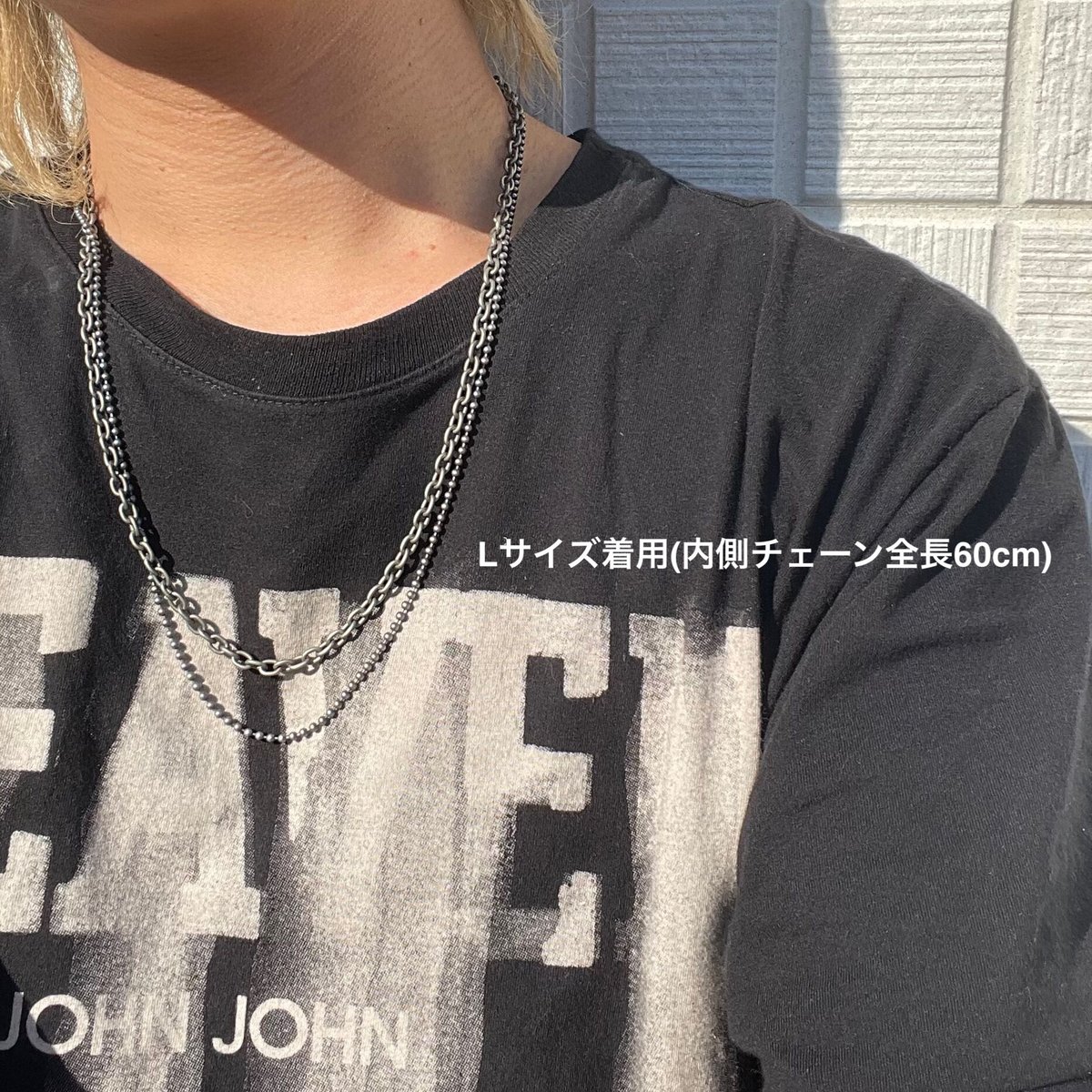 Vintage Style Double Chain Necklace | 1ROOM TOKYO