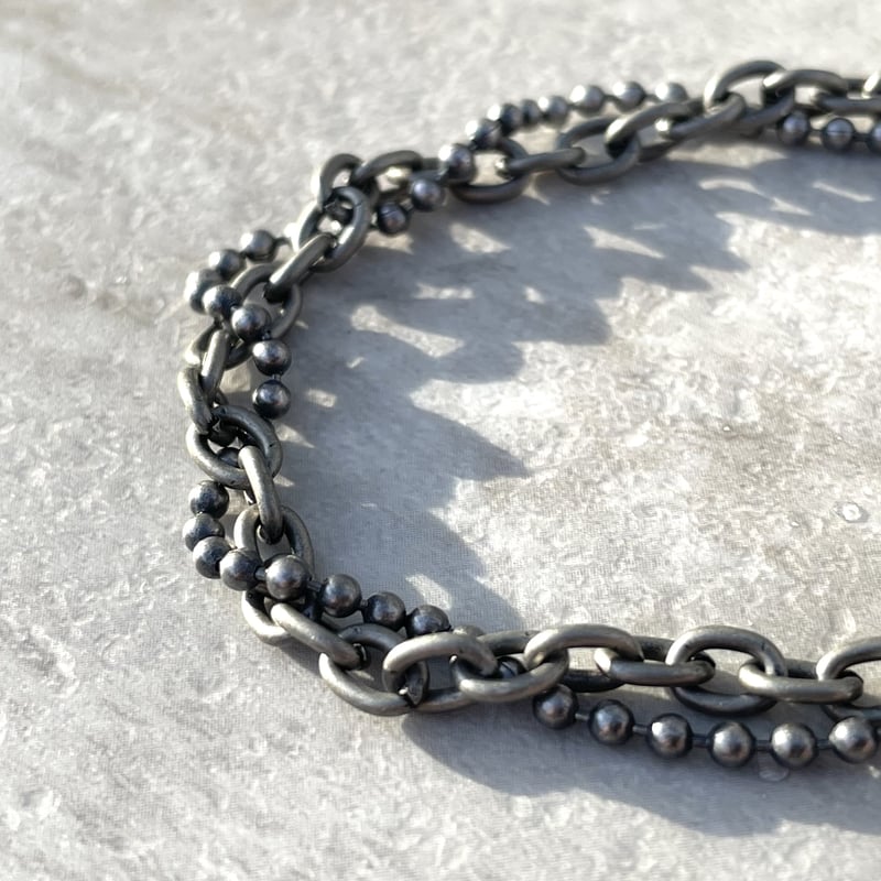 Vintage Style Double Chain Necklace | 1ROOM TOKYO